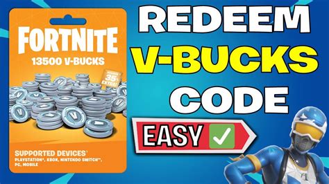 fortnite v bucks gavekort|Redeem Code .